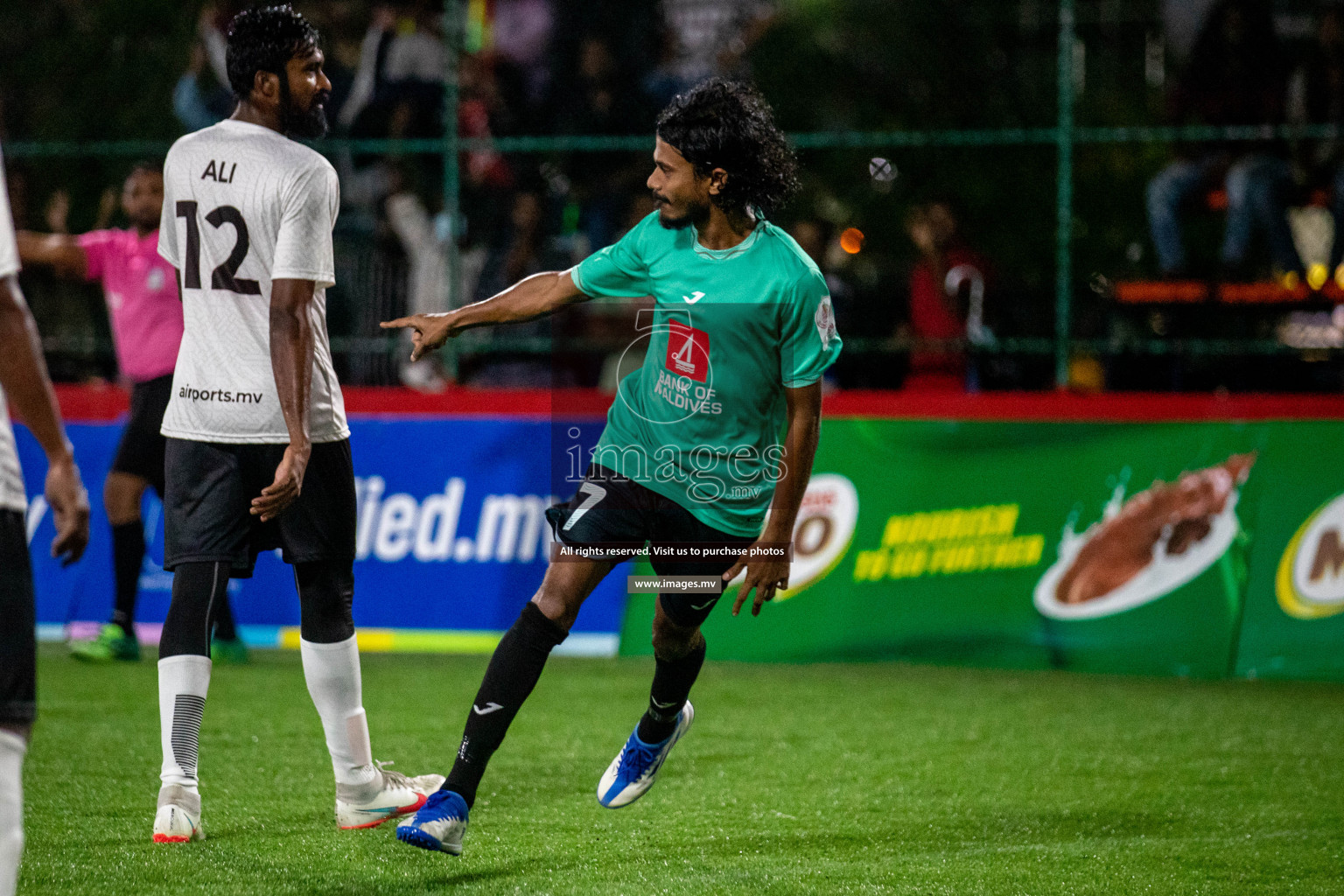 United BML vs Club Airports in Club Maldives Cup 2022 was held in Hulhumale', Maldives on Saturday, 15th October 2022. Photos: Hassan Simah/ images.mv