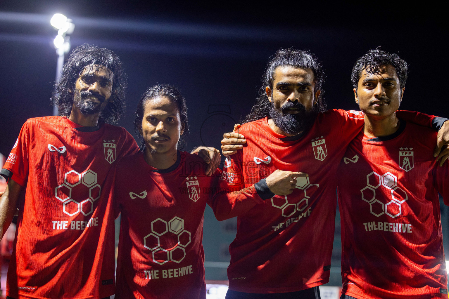 Th Thimarafushi VS Th Veymandoo in Atoll Round Semi-Final on Day 22 of Golden Futsal Challenge 2025 was held on Sunday , 26th January 2025, in Hulhumale', Maldives. Photos: Nausham Waheed / images.mv