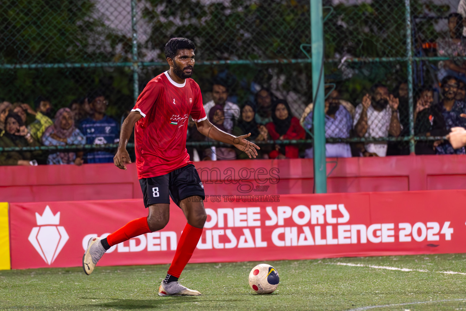 K Gaafaru vs K Himmafushi in Day 22 of Golden Futsal Challenge 2024 was held on Monday , 5th February 2024 in Hulhumale', Maldives
Photos: Ismail Thoriq / images.mv