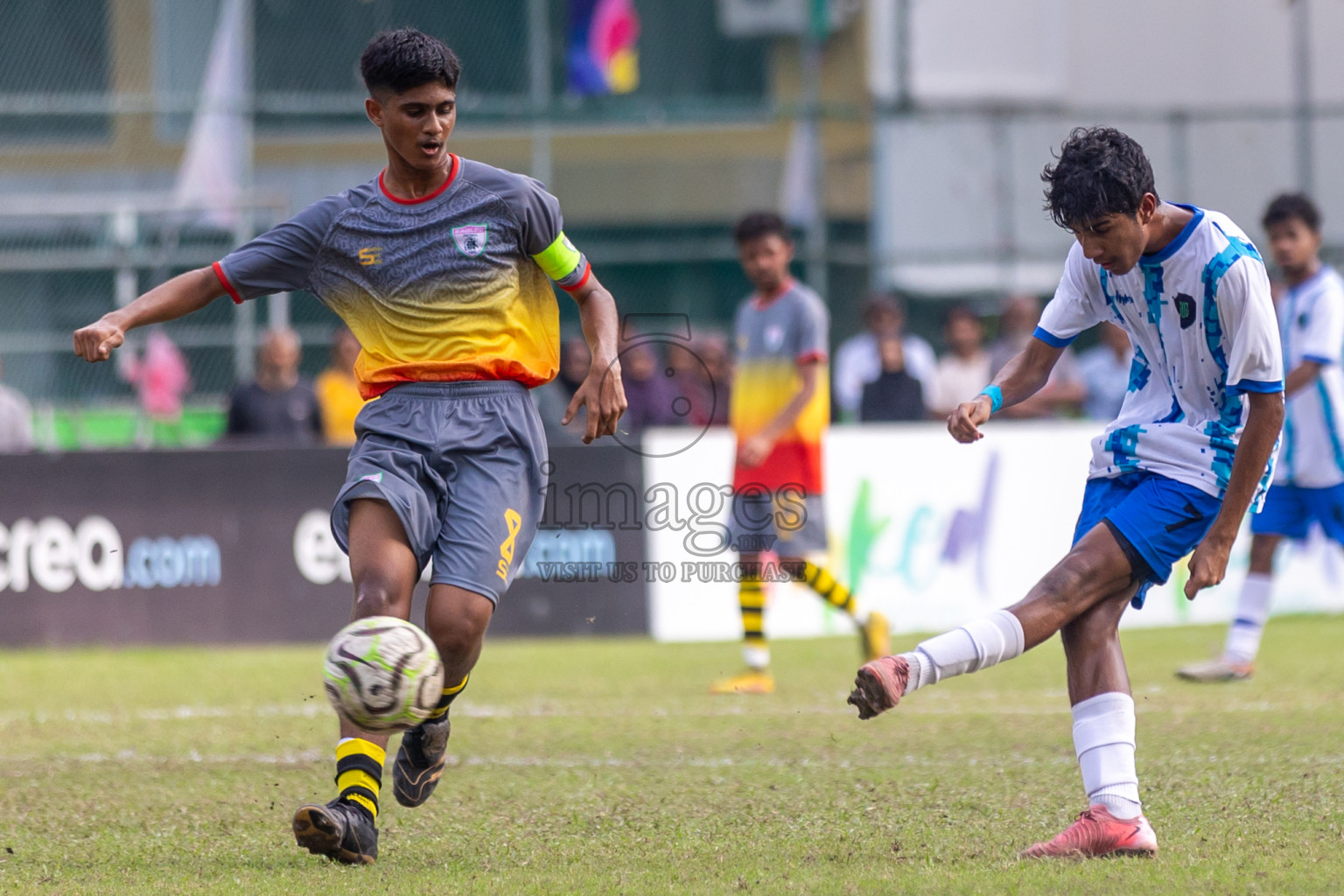 Club Eagles vs Super United Sports  in Day 12 of Dhivehi Youth League 2024 held at Henveiru Stadium on Wednesday , 18th December 2024. Photos: Shuu Abdul Sattar