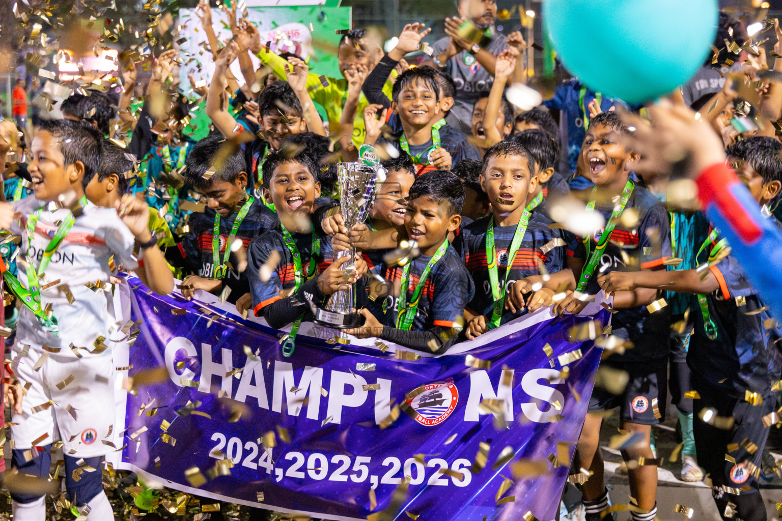 Final Day of MILO Academy Championship 2026 (U8/U10) was held on Tuesday, 21st April 2026 at Henveiru Football Grounds, Male', Maldives .
Photos: Ismail Thoriq / images.mv