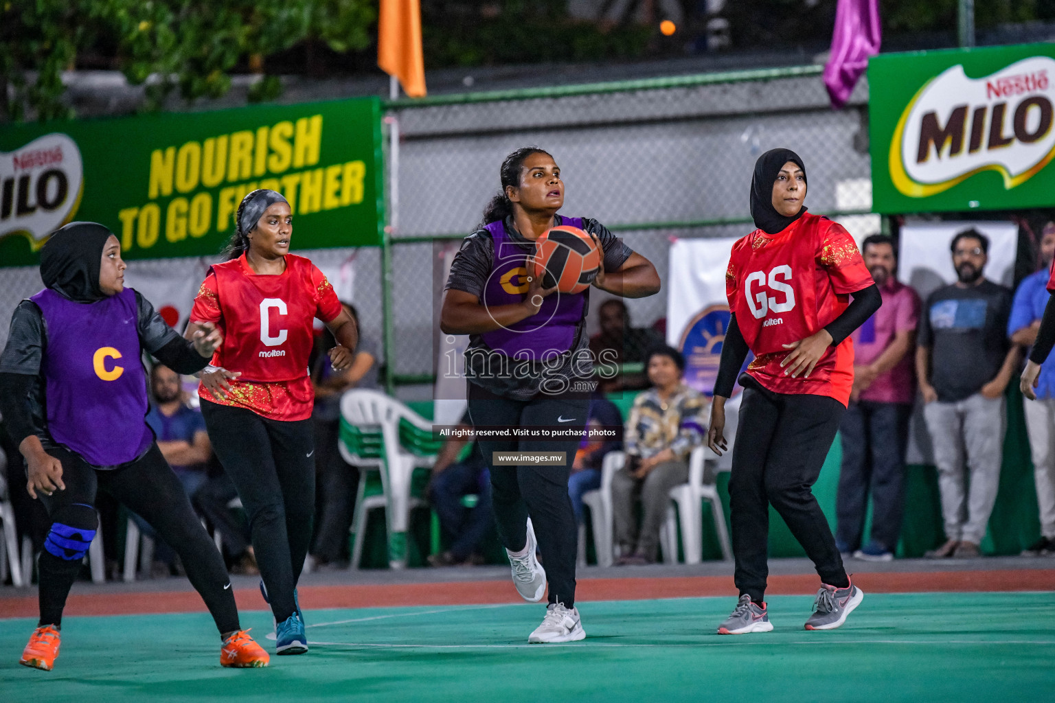 Final of Inter-School Parents Netball Tournament was held in Male', Maldives on 4th December 2022. Photos: Nausham Waheed / images.mv