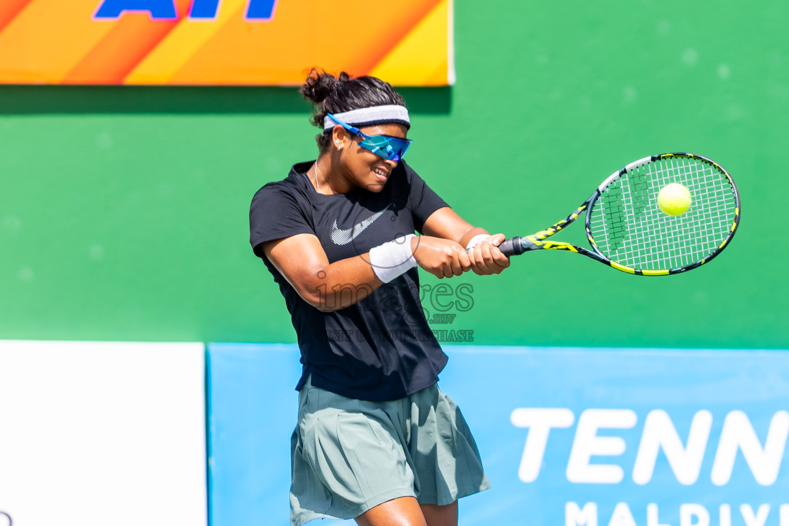 Day 8 of ATF Maldives Junior Open Tennis was held in Male' Tennis Court, Male', Maldives on Thursday, 19th December 2024. Photos: Nausham Waheed/ images.mv