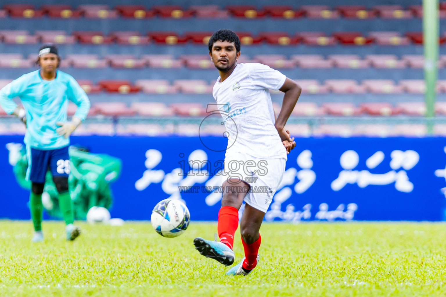 United Victory vs Club Green Street in Day 4 of Under 19 Youth Championship 2024 was held at National Stadium in Male', Maldives on Thursday, 13th June 2024. Photos: Nausham Waheed / images.mv