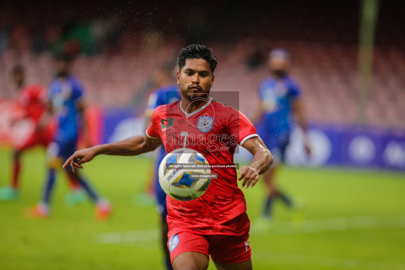 Bangladesh vs Sri Lanka in SAFF Championship 2021 held on 1st October 2021 in Galolhu National Stadium, Male', Maldives