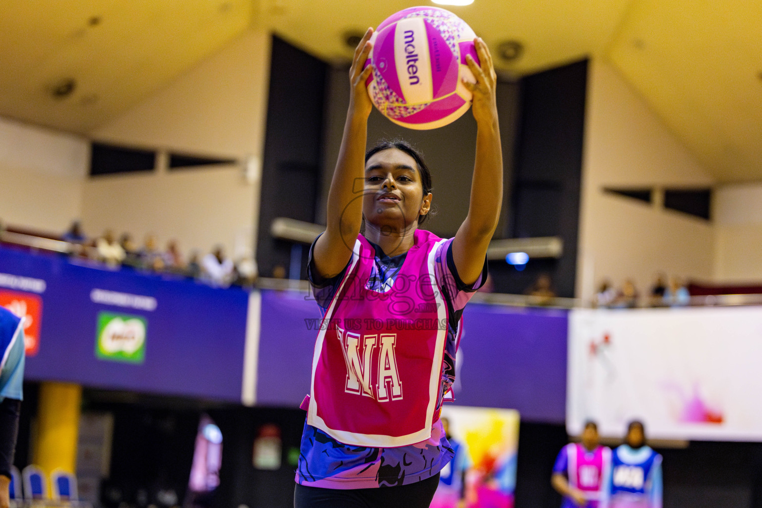 MV Netters Acadamy vs N Sports Academy in Day 2 of 3rd Junior Championship - Netball association of Maldives, held at Social Center on Monday 20th January 2025 . Photos by Nausham Waheed