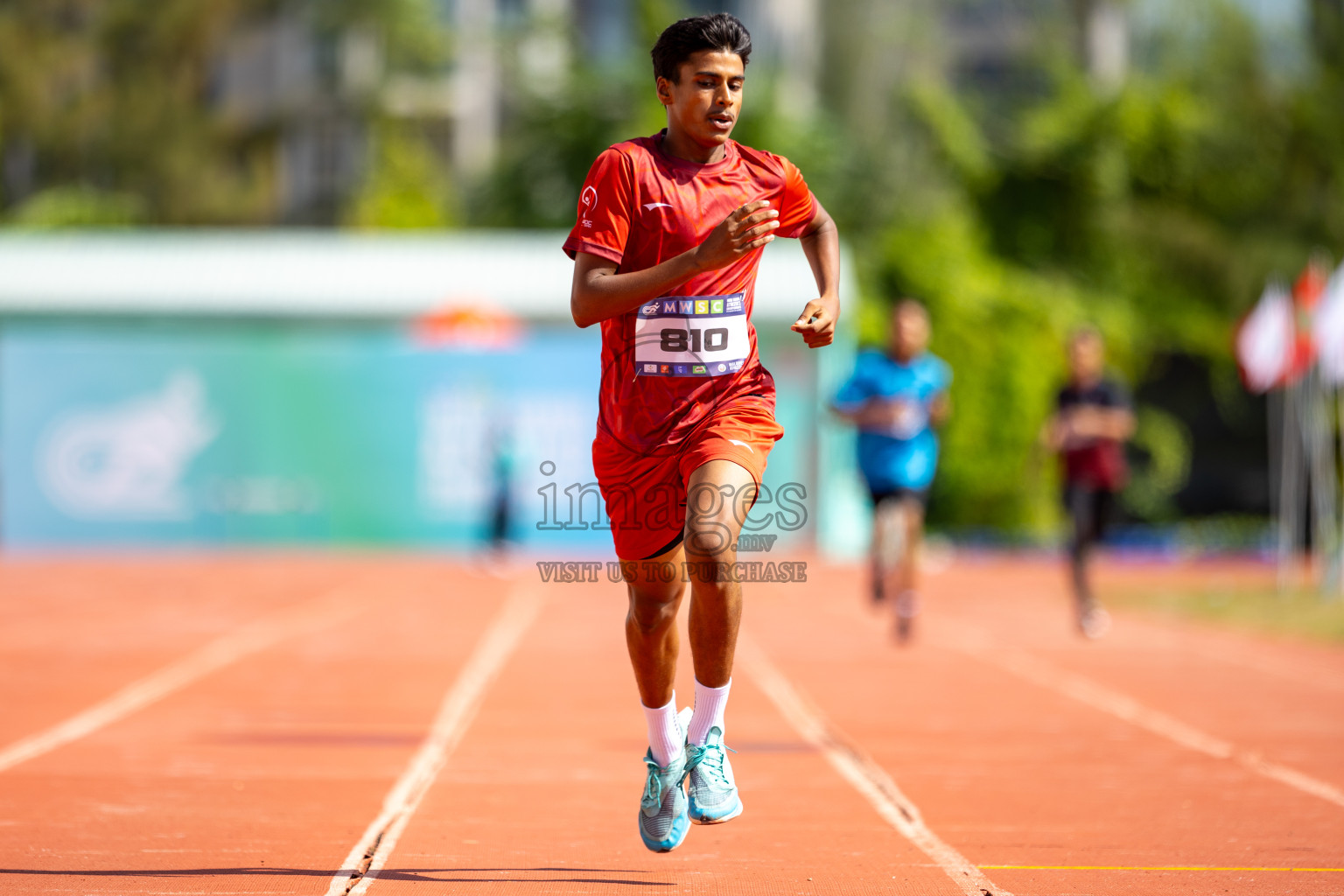 Day 2 of MWSC Interschool Athletics Championships 2024 held in Hulhumale Running Track, Hulhumale, Maldives on Sunday, 10th November 2024.
Photos by: Ismail Thoriq / Images.mv