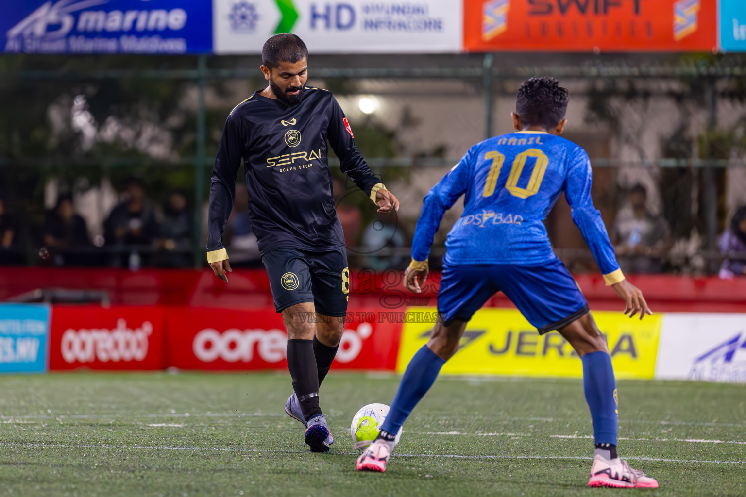 V Keyodhoo vs ADh Maamigili in Day 32 of Golden Futsal Challenge 2024, held on Saturday, 17th February 2024 in Hulhumale', Maldives 
Photos: Ismail Thoriq / images.mv