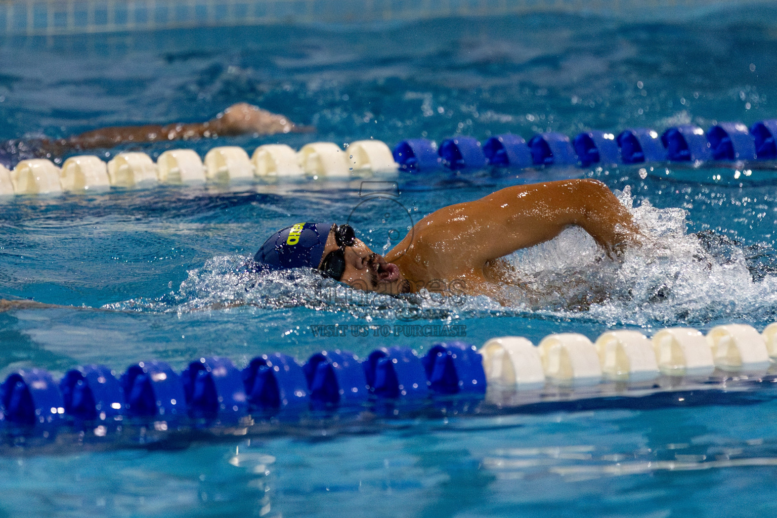 Day 2 of National Swimming Competition 2024 held in Hulhumale', Maldives on Saturday, 14th December 2024. Photos: Hassan Simah / images.mv