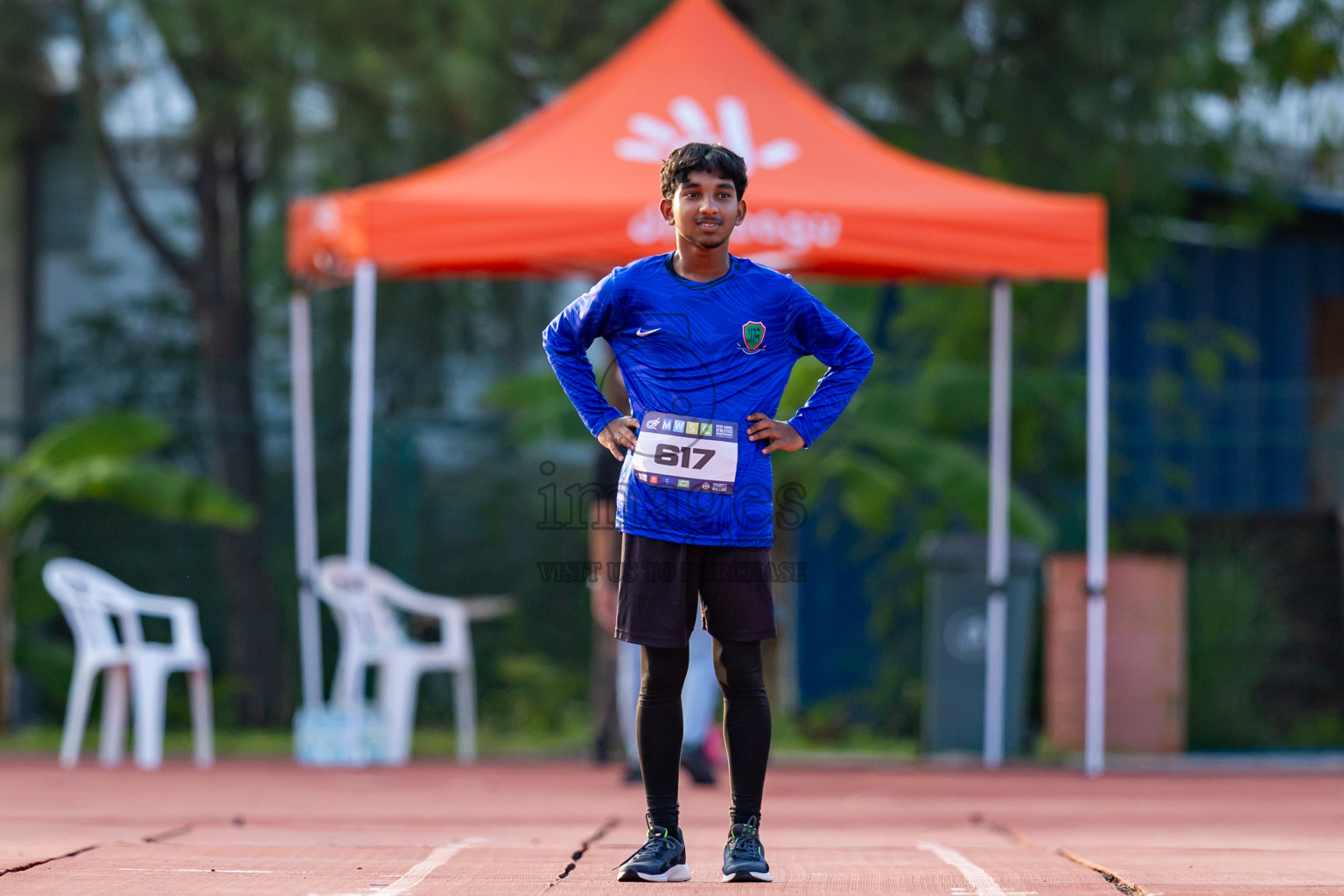 Day 5 of MWSC Interschool Athletics Championships 2024 held in Hulhumale Running Track, Hulhumale, Maldives on Wednesday, 13th November 2024. Photos by: Nausham Waheed / Images.mv