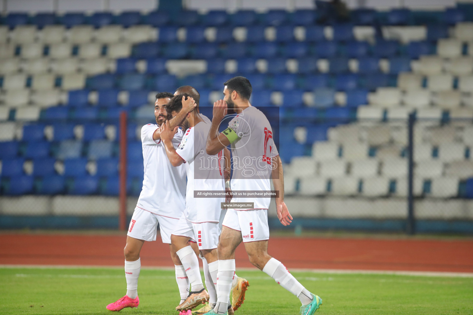 Bhutan vs Lebanon in SAFF Championship 2023 held in Sree Kanteerava Stadium, Bengaluru, India, on Sunday, 25th June 2023. Photos: Hassan Simah / images.mv