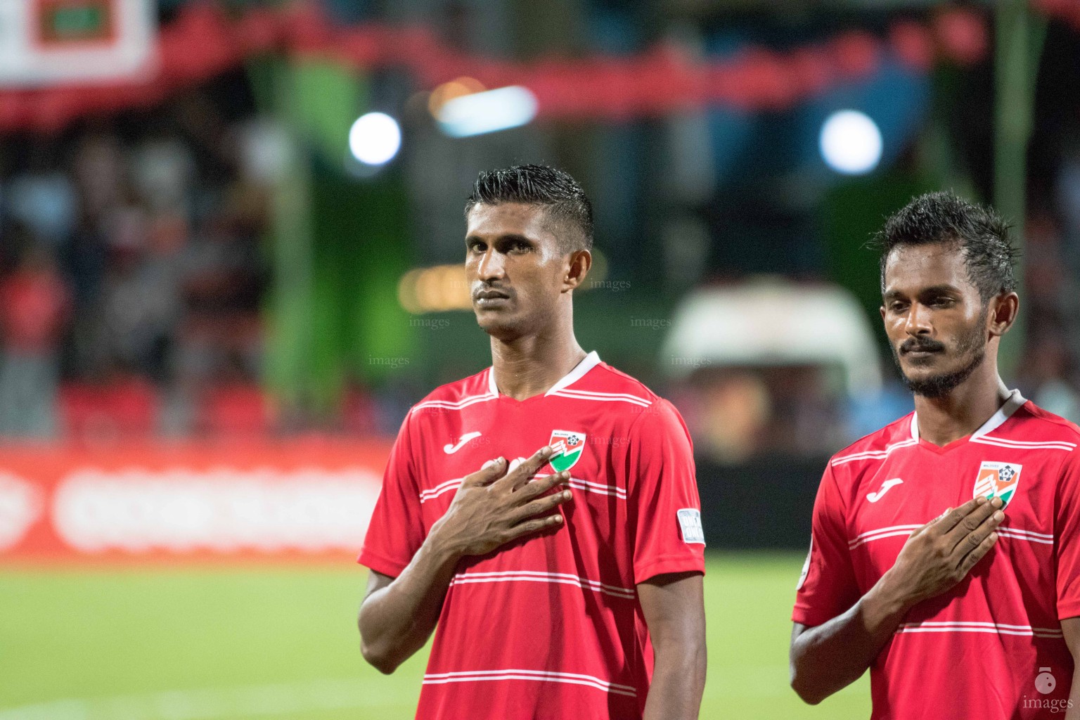 Asian Cup Qualifier between Maldives and Oman in National Stadium, on 10 October 2017 Male' Maldives. ( Images.mv Photo: Abdulla Abeedh )