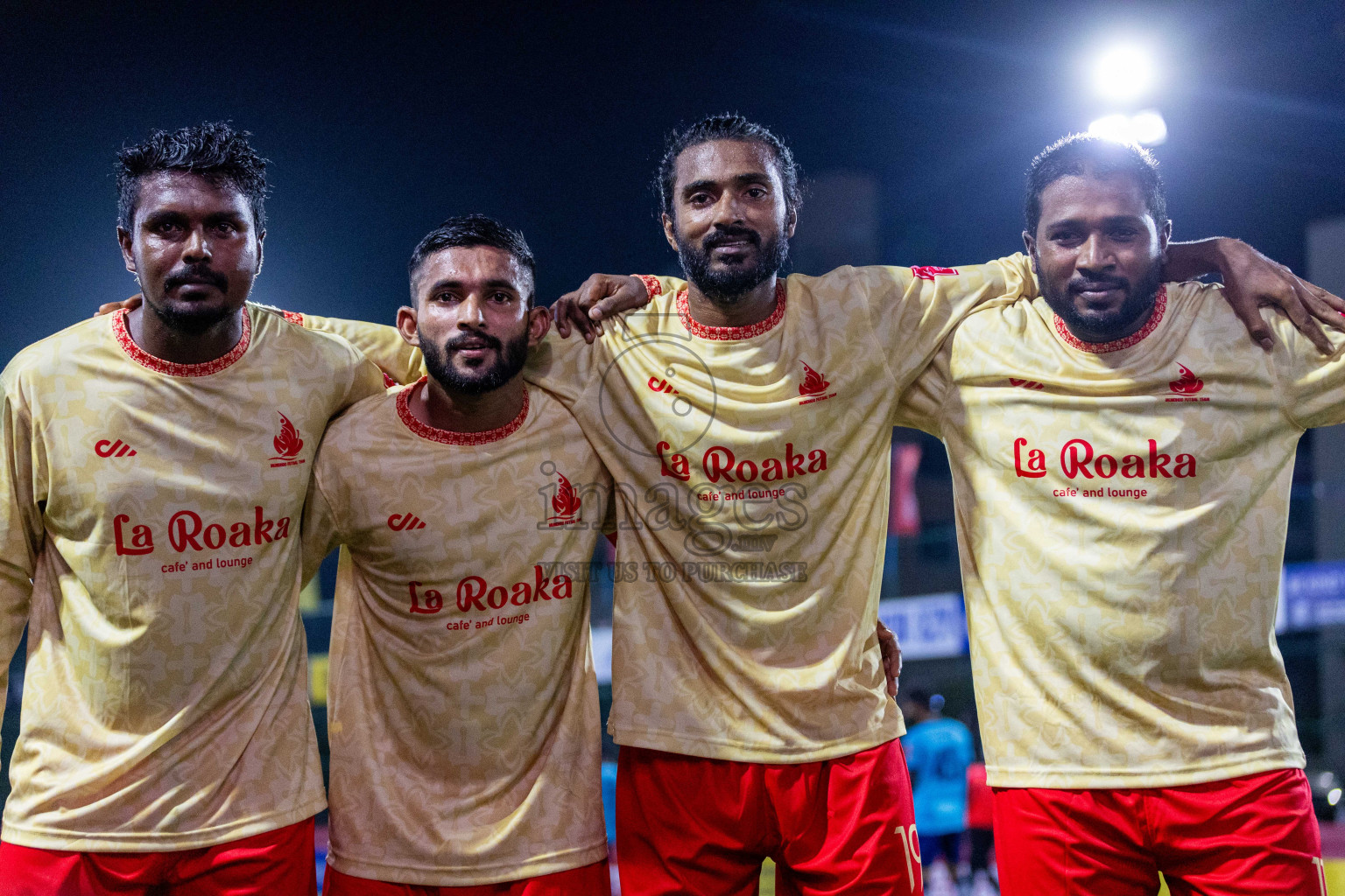 L Mundoo vs L Maamendhoo in Day 16 of Golden Futsal Challenge 2024 was held on Tuesday, 30th January 2024, in Hulhumale', Maldives Photos: Nausham Waheed / images.mv