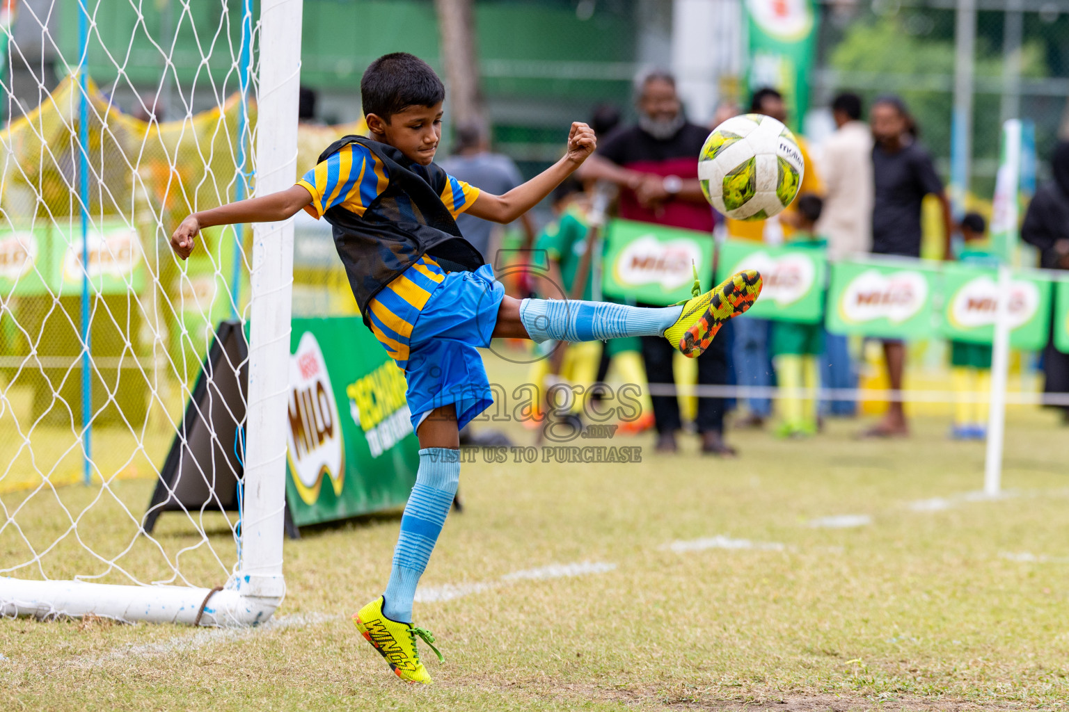 Day 1 of MILO SVAM Juniors 2025 (U-8) was held at Henveiru Stadium in Male', Maldives on Thursday, 26th June 2025. 
Photos: Hassan Simah / images.mv