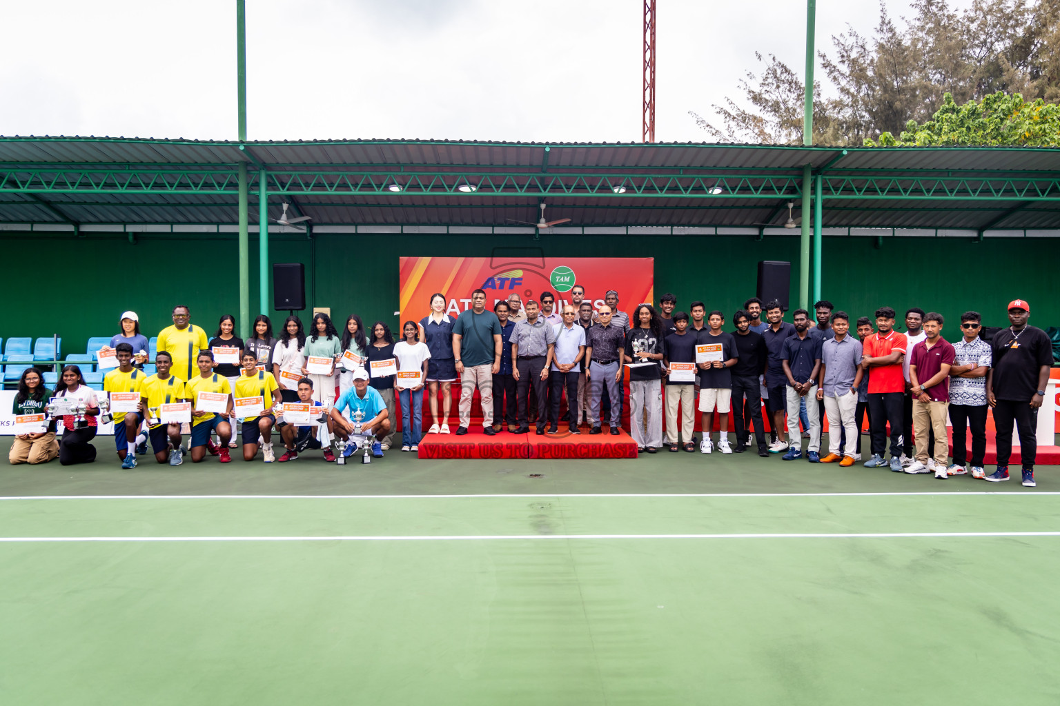 Finals of ATF Maldives Junior Open Tennis was held in Male' Tennis Court, Male', Maldives on Saturday, 21st December 2024. Photos: Nausham Waheed/ images.mv