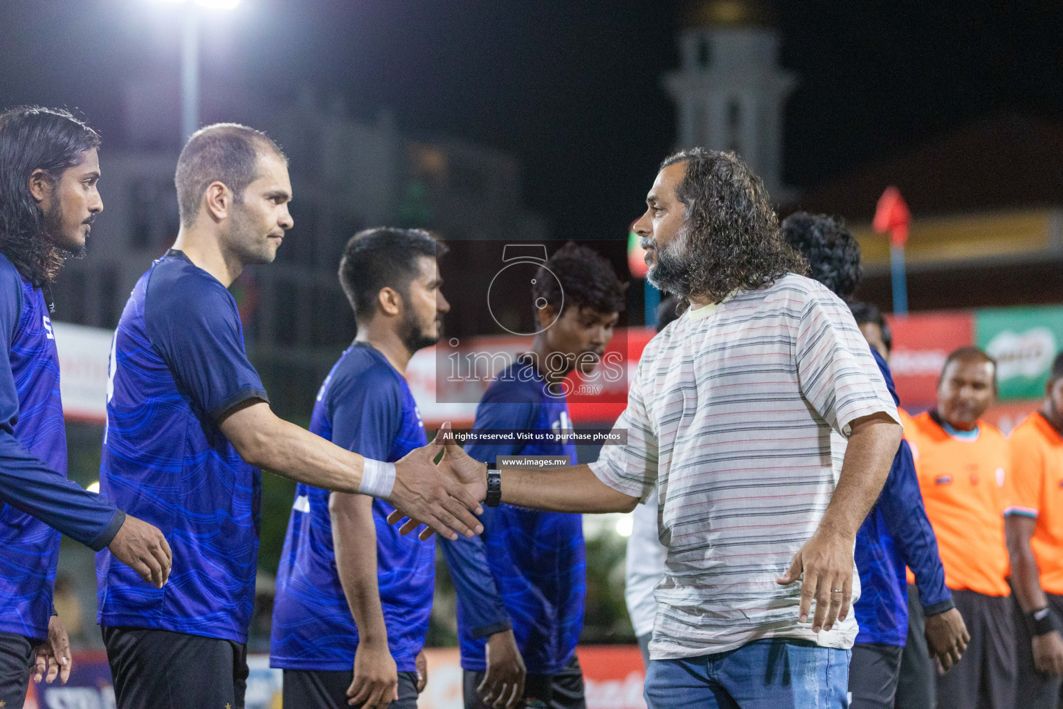 Team Fenaka vs Club AVSEC in Club Maldives Cup 2023 held in Hulhumale, Maldives, on Tuesday, 18th July 2023 Photos: Nausham Waheed / images.mv