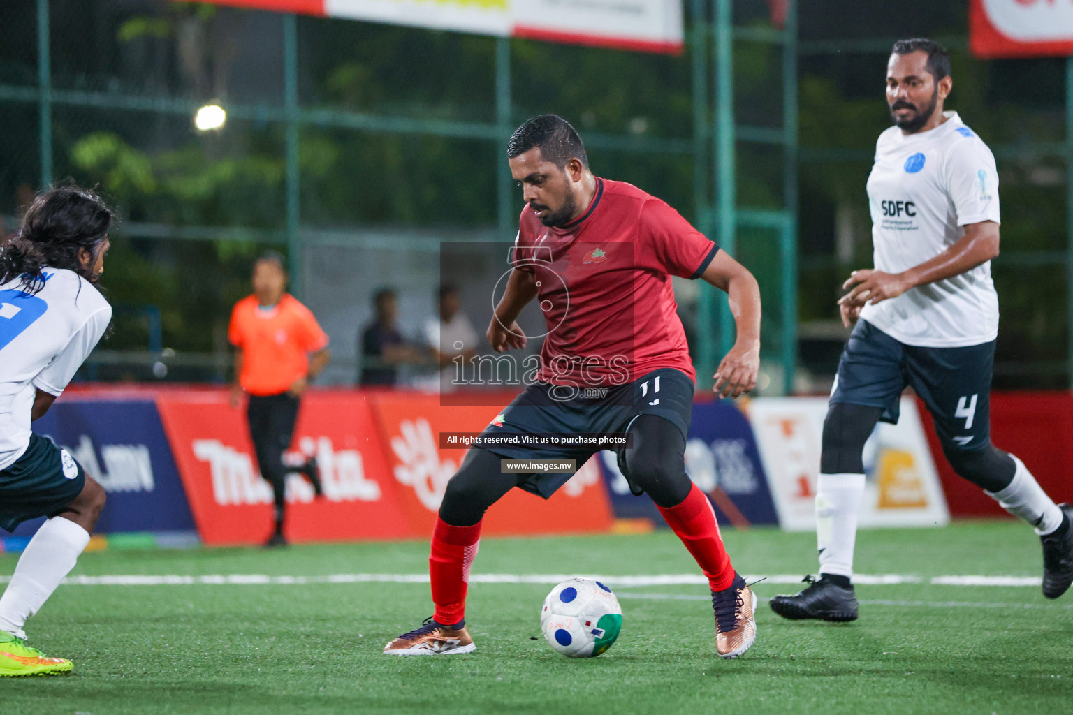 Trade Club vs ACCRC in Club Maldives Cup Classic 2023 held in Hulhumale, Maldives on 15 July 2023