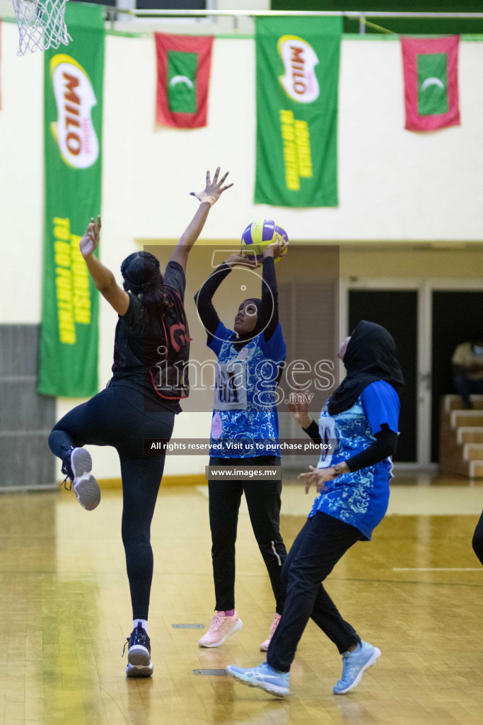 Milo National Netball Tournament 29th November 2021 at Social Center Indoor Court, Male, Maldives. Photos: Maanish/ Images Mv