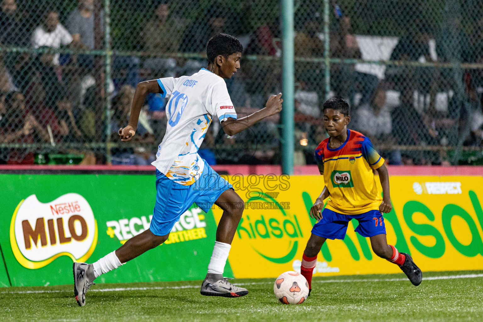 Arena vs Hawks in the Final of Milo Sector League 2025 was held in Rehendhi Futsal Ground, Hulhumale', Maldives on Tuesday, 18th November 2025. Photos: Areef Adam / images.mv