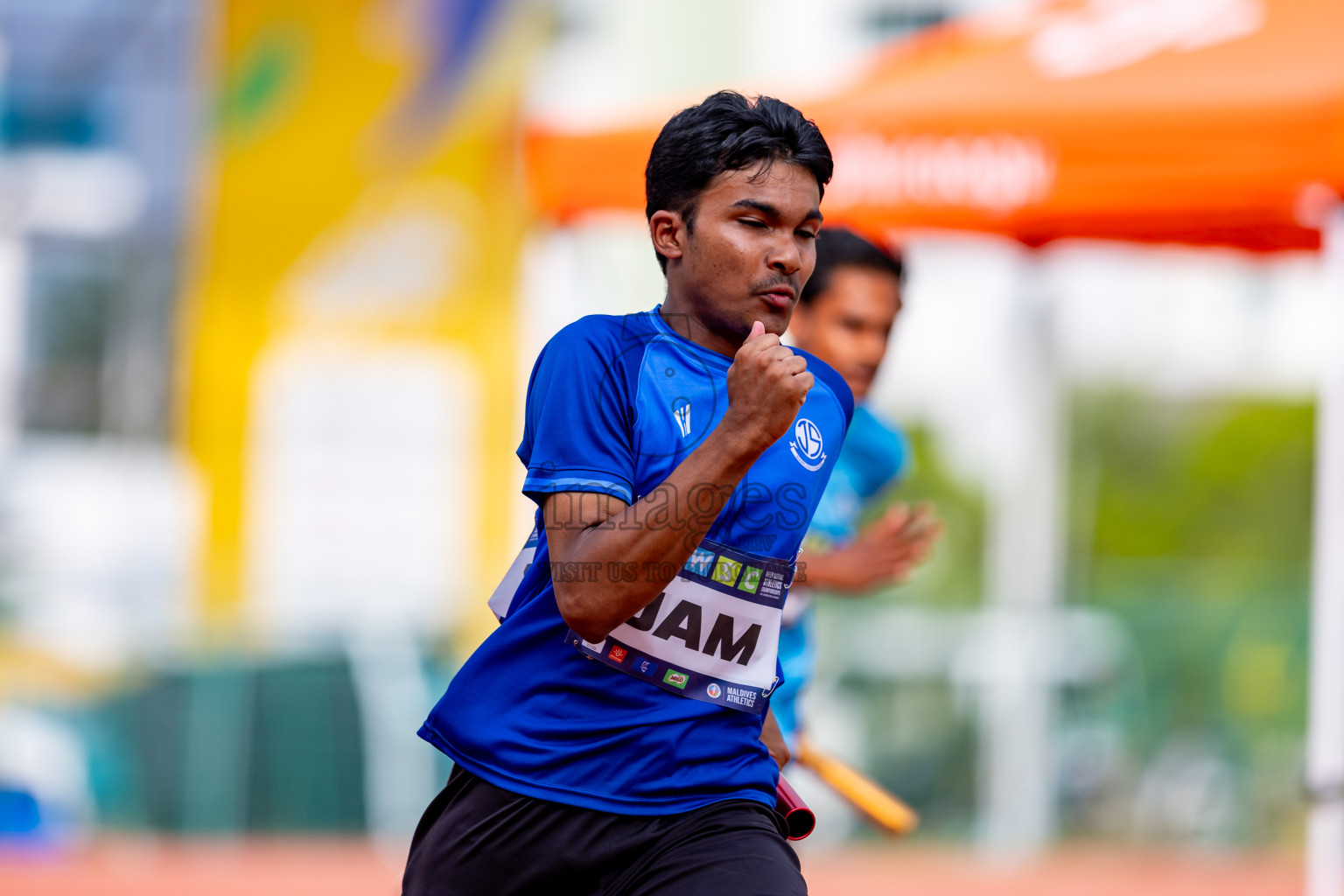 Day 6 of MWSC Interschool Athletics Championships 2024 held in Hulhumale Running Track, Hulhumale, Maldives on Thursday, 14th November 2024. Photos by: Nausham Waheed / Images.mv