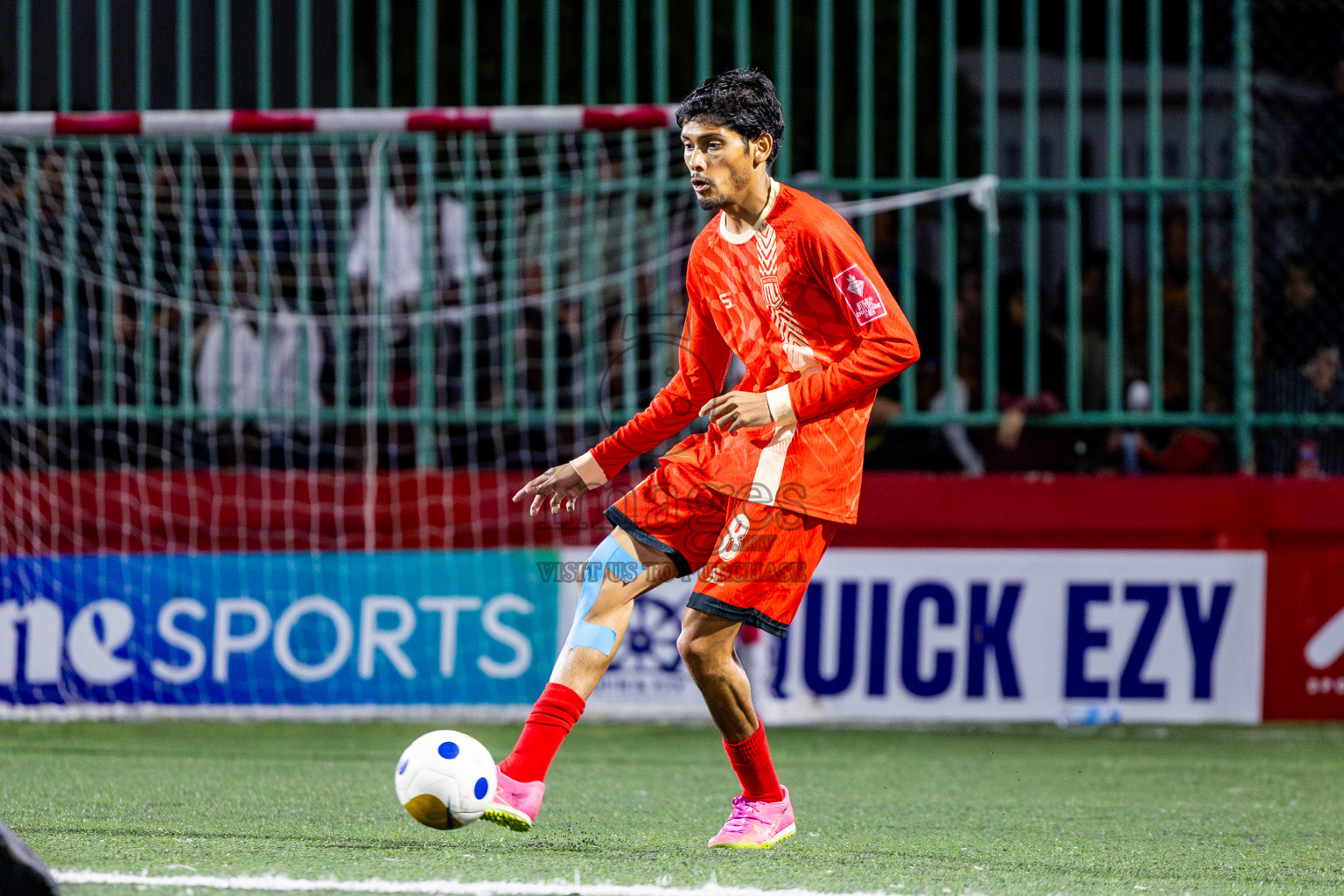 M Kolhufushi VS M Muli in Day 7 of Golden Futsal Challenge 2025 was held on Saturday, 11th January 2025, in Hulhumale', Maldives Photos: Nausham Waheed / images.mv