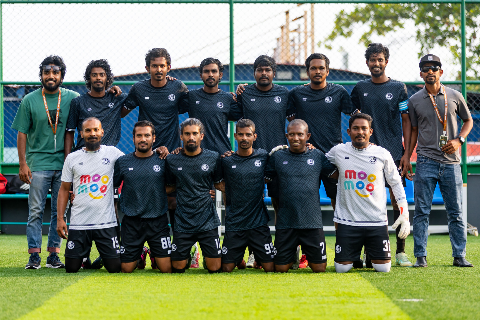 JJ Sports Clubvs Fasgandu SC in Day 1 of BG Futsal Challenge 2024 was held on Thursday, 12th March 2024, in Male', Maldives Photos: Nausham Waheed / images.mv