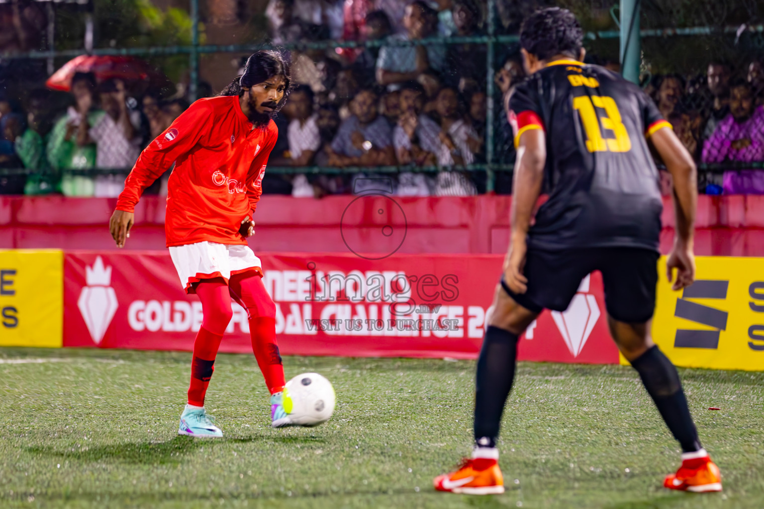 B Thulhaadhoo vs B Eydhafushi in Day 26 of Golden Futsal Challenge 2024 was held on Friday , 9th February 2024 in Hulhumale', Maldives
Photos: Hassan Simah / images.mv