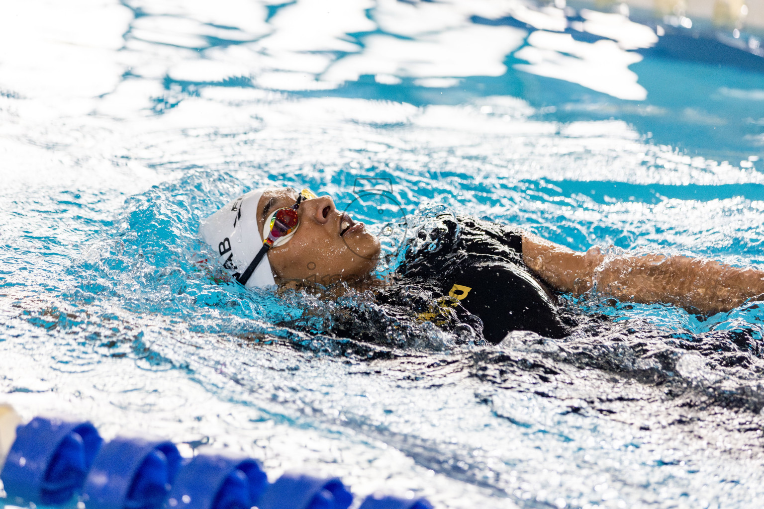 Day 3 of National Swimming Competition 2024 held in Hulhumale', Maldives on Sunday, 15th December 2024. Photos: Hassan Simah / images.mv