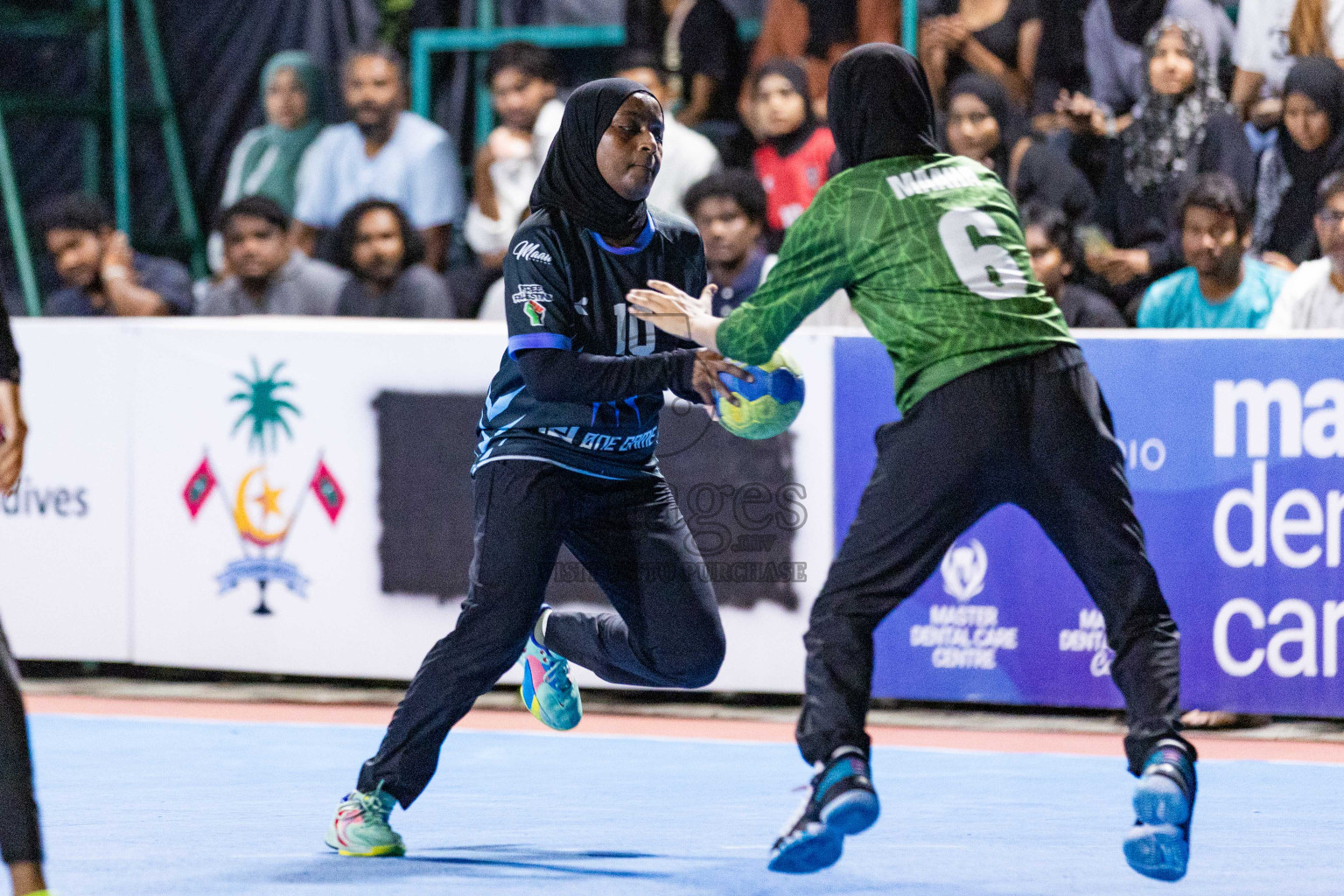 Day 20 of 10th National Handball Tournament 2023, held in Handball ground, Male', Maldives on Wednesday, 20th December 2023 Photos: Nausham Waheed/ Images.mv