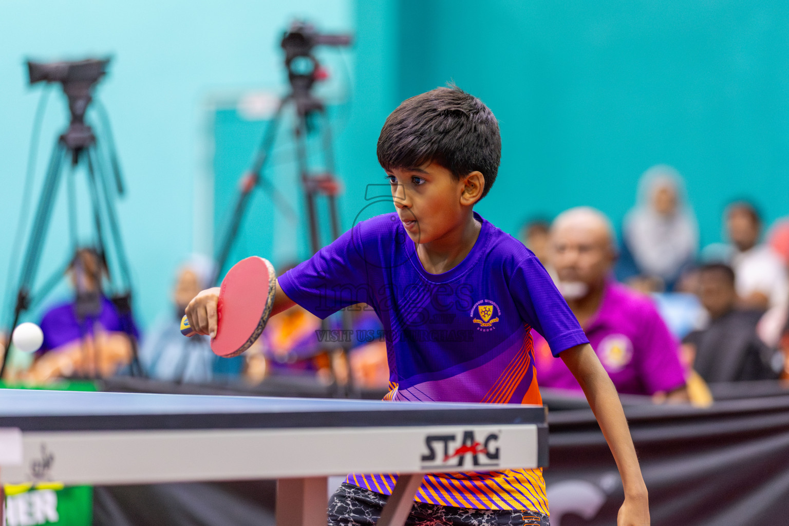 Day 7 of Interschool Table Tennis Tournament 2025 held at Male' TT Hall, Male', Maldives on Wednesday, 21st May 2025.
Photos by: Ismail Thoriq / images.mv