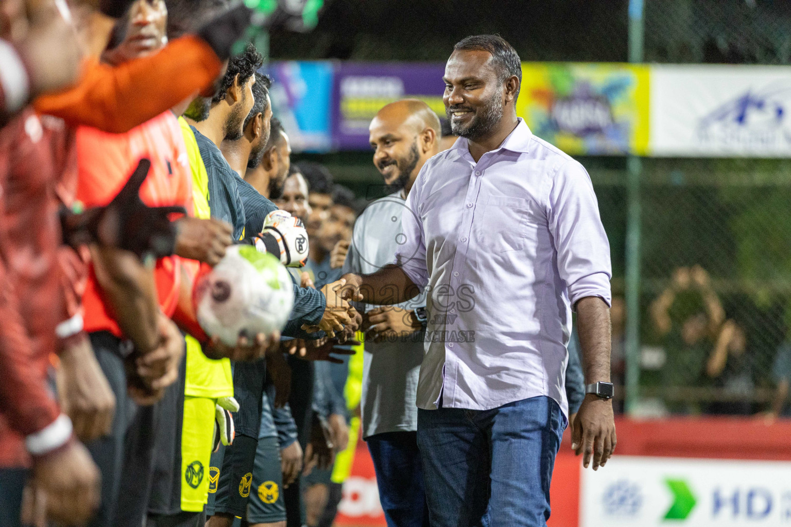 Sh Foakaidhoo vs Sh Maroshi in Day 5 of Golden Futsal Challenge 2024 was held on Friday, 19th January 2024, in Hulhumale', Maldives Photos: Nausham Waheed / images.mv