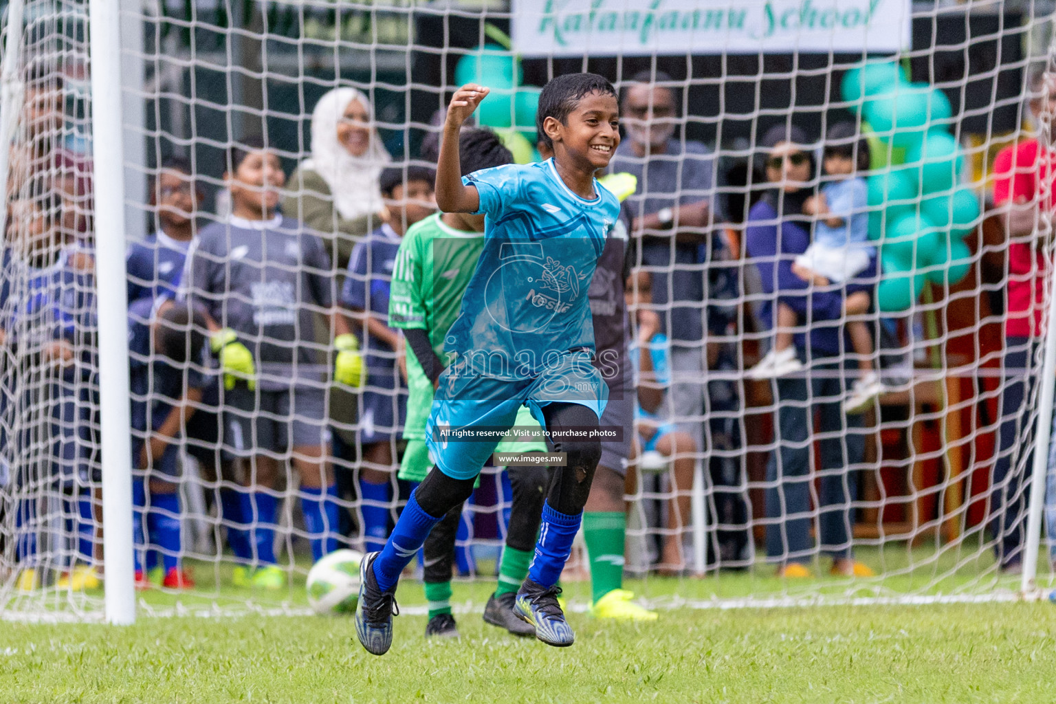Day 1 of Milo kids football fiesta, held in Henveyru Football Stadium, Male', Maldives on Wednesday, 11th October 2023 Photos: Nausham Waheed/ Images.mv