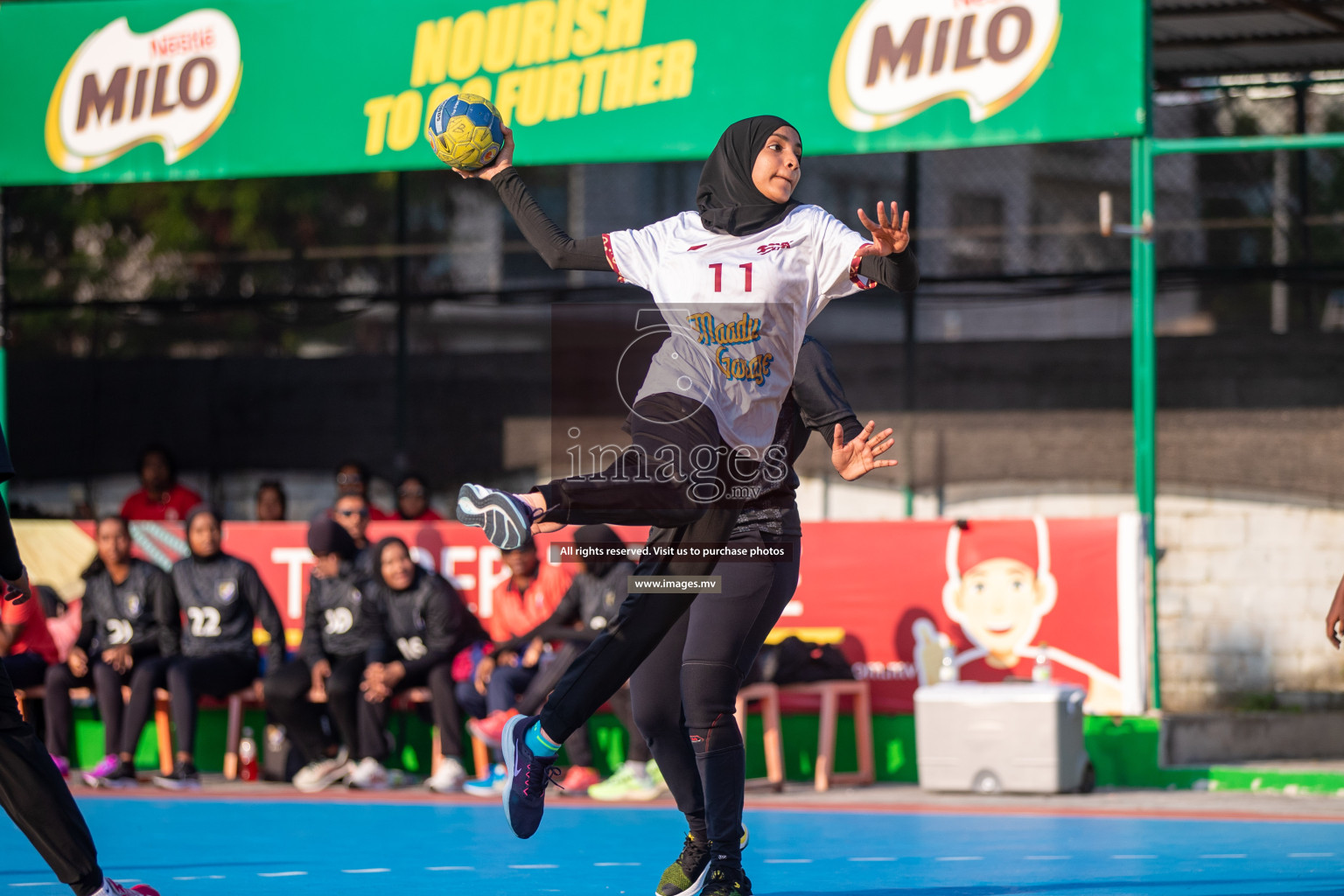 Day 1 of 6th MILO Handball Maldives Championship 2023, held in Handball ground, Male', Maldives on Friday, 20 h May 2023 Photos: Nausham Waheed/ Images.mv