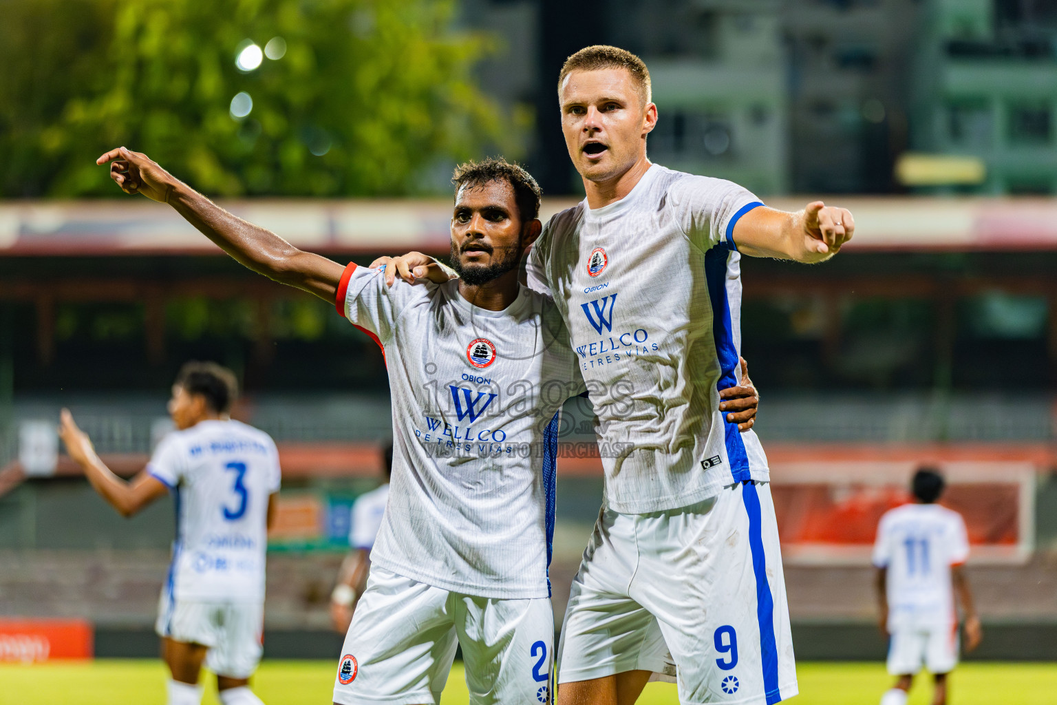 ODI Sport Club vs Victory Sports Club in Dhivehi Premier League 2025/26 held in National Football Stadium, Male', Maldives on Thursday, 2nd October 2025. Photos: Areef Adam / Images.mv