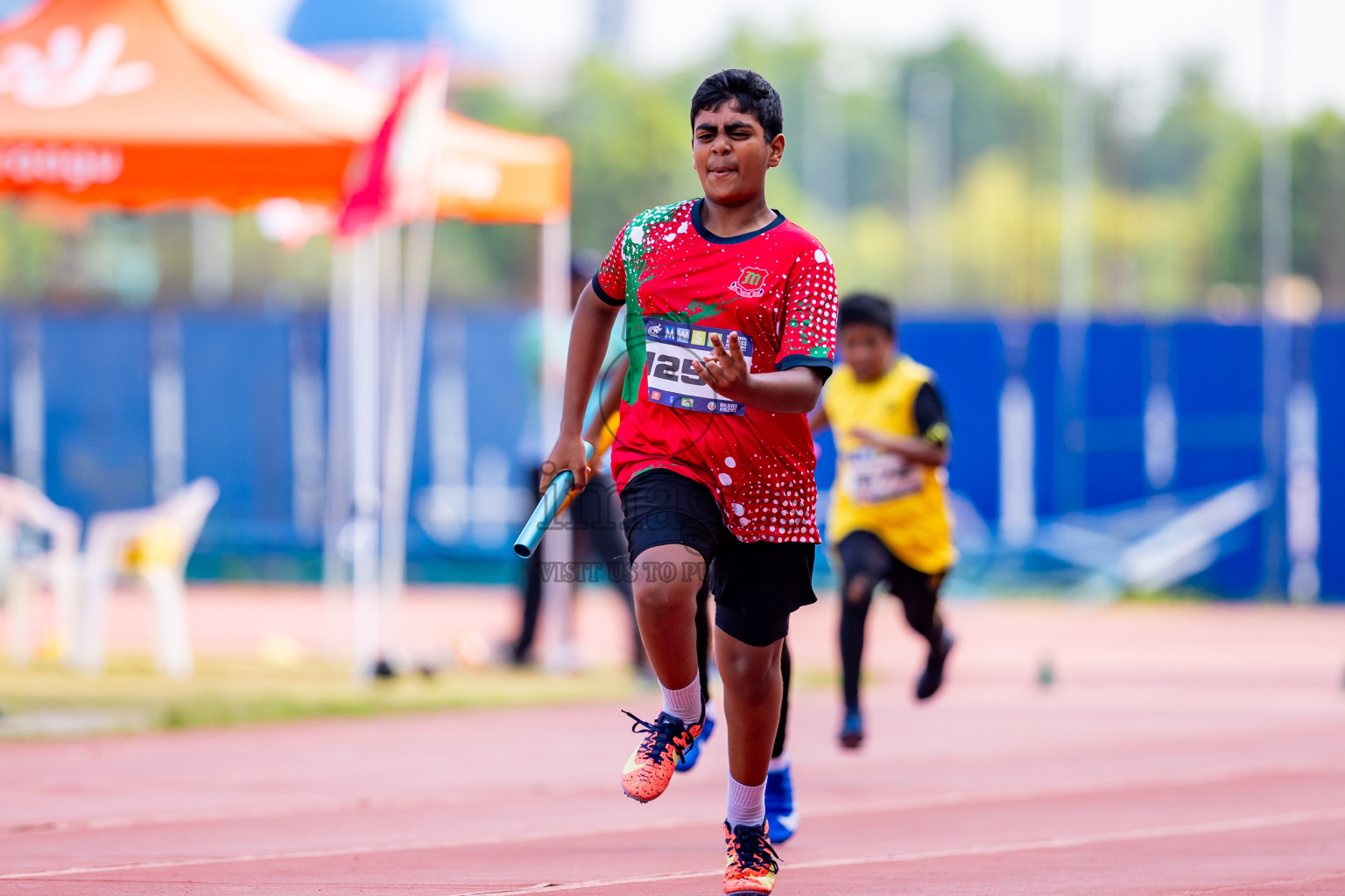 Day 5 of MWSC Interschool Athletics Championships 2024 held in Hulhumale Running Track, Hulhumale, Maldives on Wednesday, 13th November 2024. Photos by: Nausham Waheed / Images.mv