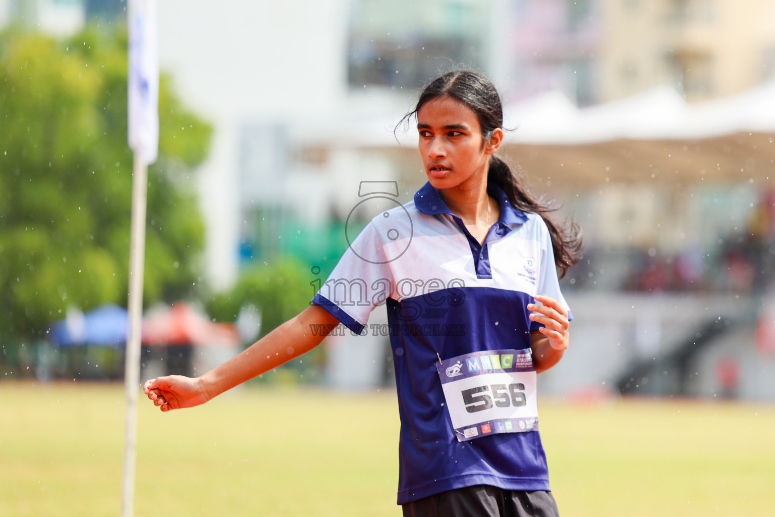 Day 1 of MWSC Interschool Athletics Championships 2024 held in Hulhumale Running Track, Hulhumale, Maldives on Saturday, 9th November 2024. 
Photos by: Ismail Thoriq, Hassan Simah / Images.mv