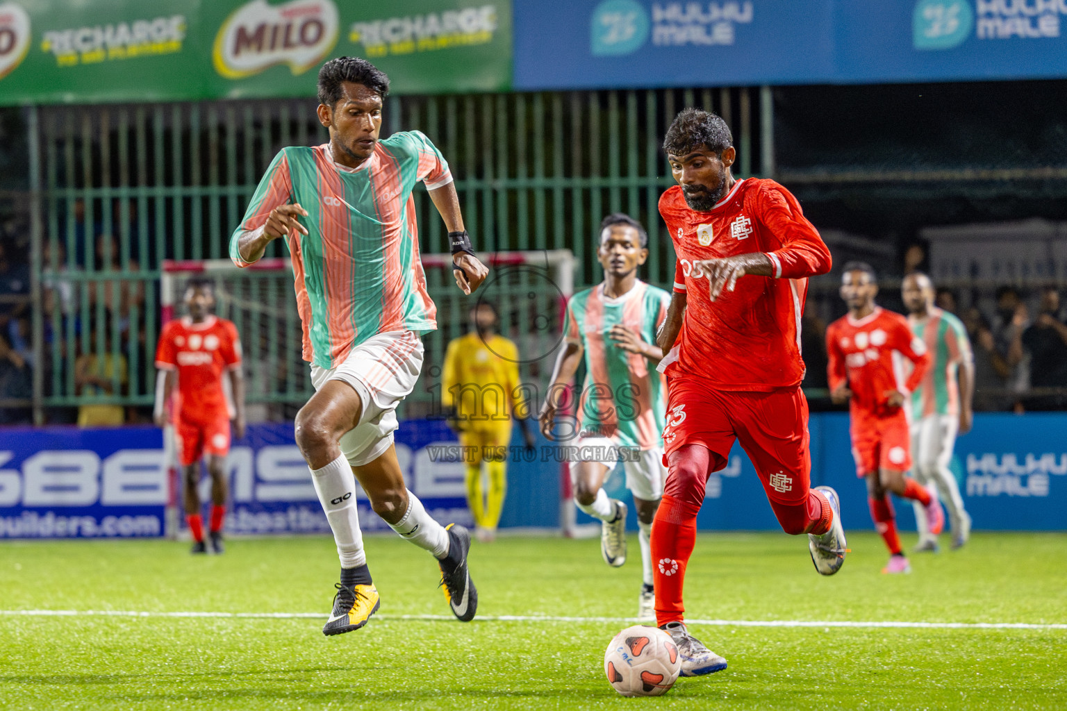 Joali Maldives vs Club Combination (Eydhafushi) in Kings Cup of Club Maldives 2025 was held in Rehendhi Futsal Ground, Hulhumale', Maldives on Saturday, 6th September 2025. Photos: Ismail Thoriq / images.mv