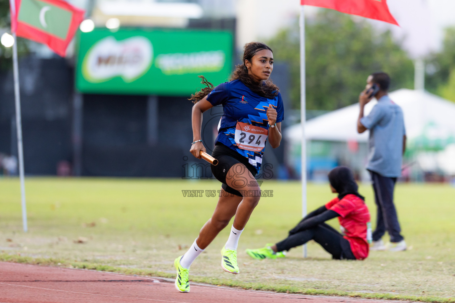 Day 1 of National Athletics Championship 2025 was held at Ekuveni Running Ground in Male', Maldives on Thursday, 14th August 2025. Photos: Hasni / images.mv