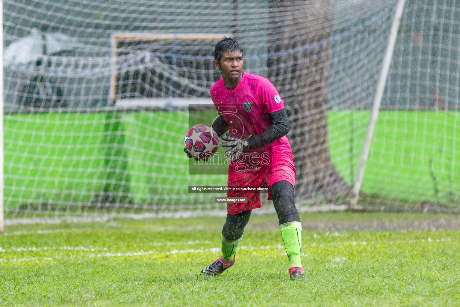 Day 1 of MILO Academy Championship 2023 (u14) was held in Henveyru Stadium Male', Maldives on 3rd November 2023. Photos: Nausham Waheed / images.mv