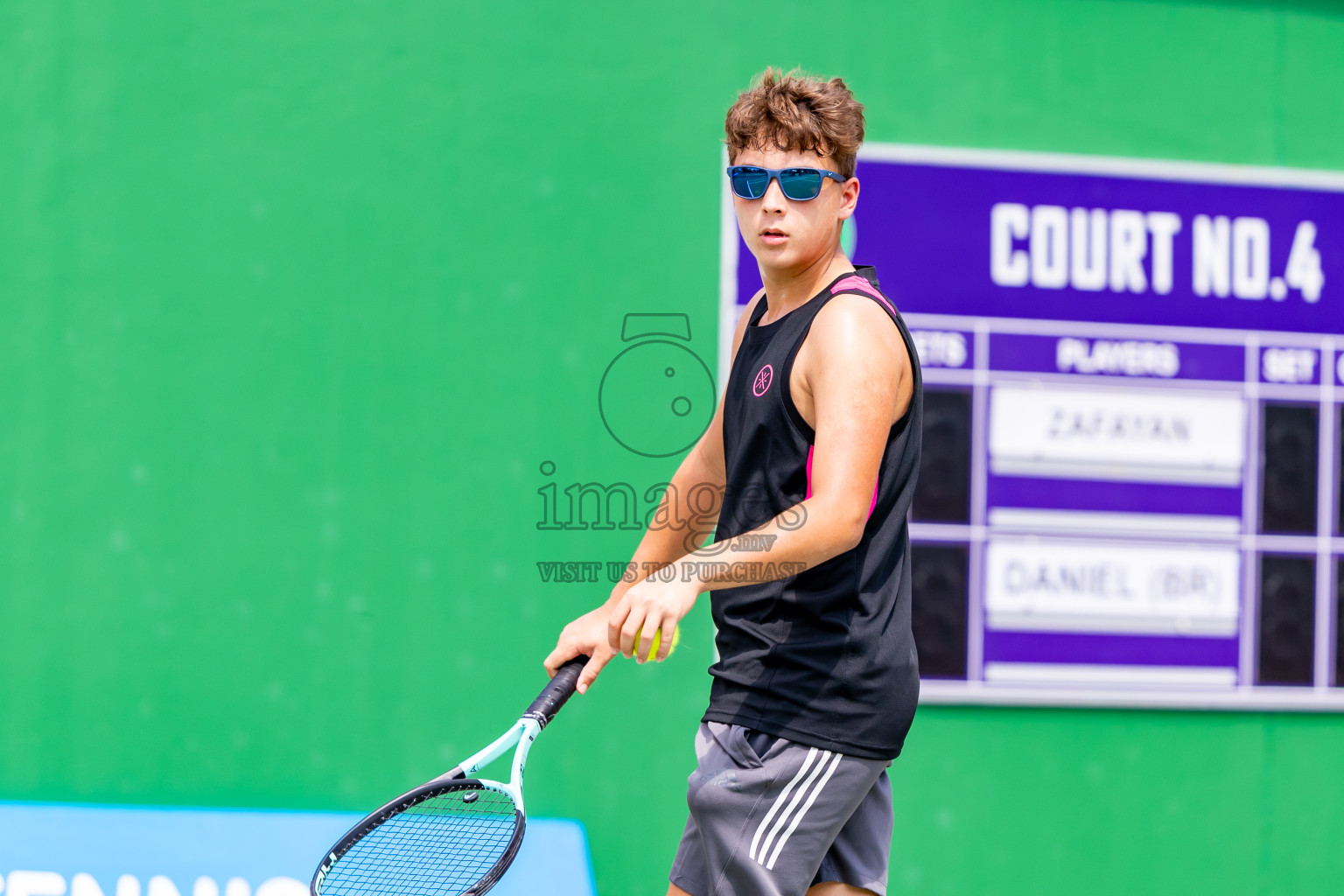 Day 4 of ATF Maldives Junior Open Tennis was held in Male' Tennis Court, Male', Maldives on Thursday, 12th December 2024. Photos: Nausham Waheed/ images.mv