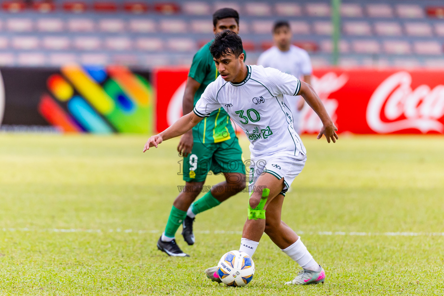 Maziya SC vs Al Arabi SC in AFC Challenge League 2025/26 Preliminary Stage was held at National Stadium in Male', Maldives on Tuesday, 12th August 2025. Photos: Nausham Waheed / images.mv