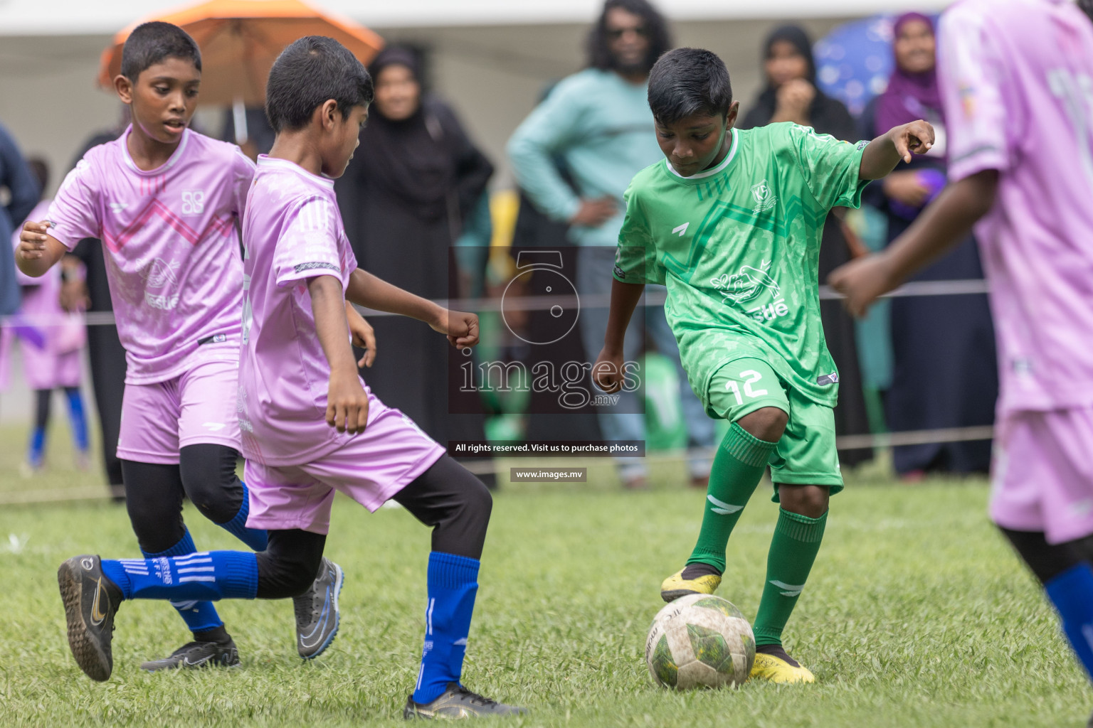 Day 1 of Nestle kids football fiesta, held in Henveyru Football Stadium, Male', Maldives on Wednesday, 11th October 2023 Photos: Shut Abdul Sattar/ Images.mv