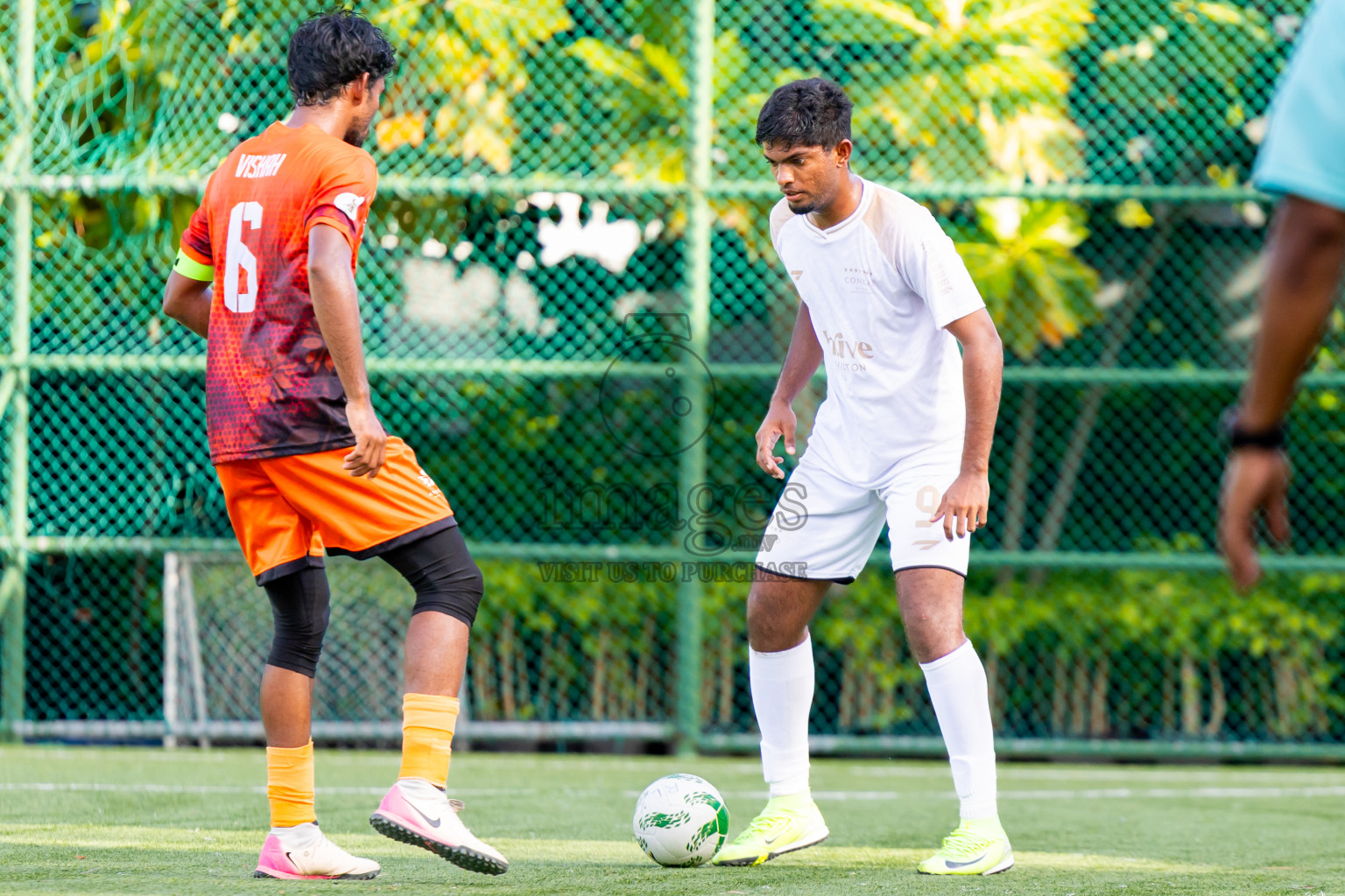 Ari Zone vs Dhaalu Zone in the Leg 1 of Resort Super League 2025 was held on Thursday, 3rd July 2025 in Conrad Maldives Rangali Island, Alif Dhaalu Atoll, Maldives. Photos: Nausham Waheed / images.mv
