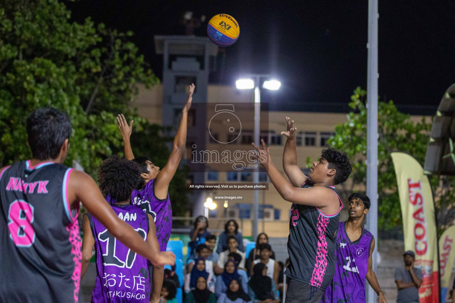 Day 5 of Slamdunk by Sosal on 16th April 2023 held in Male'. Photos: Ismail Thoriq / images.mv