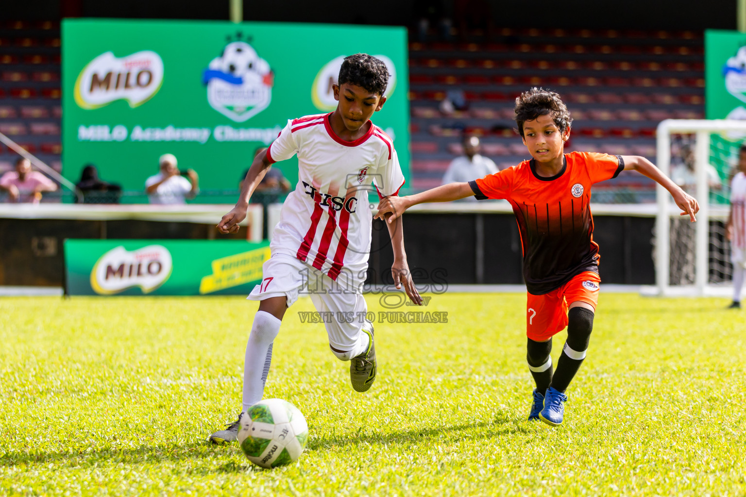 Day 2 of Under 10 MILO Academy Championship 2024 was held at National Stadium in Male', Maldives on Saturday, 27th April 2024. Photos: Nausham Waheed / images.mv