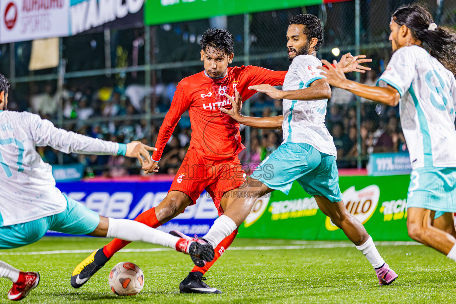 STO RC vs MPL in Semi Finals of Club Maldives Cup 2025 was held in Rehendhi Futsal Ground, Hulhumale', Maldives on Monday, 20th October 2025. Photos: Ismail Areef Adam / images.mv