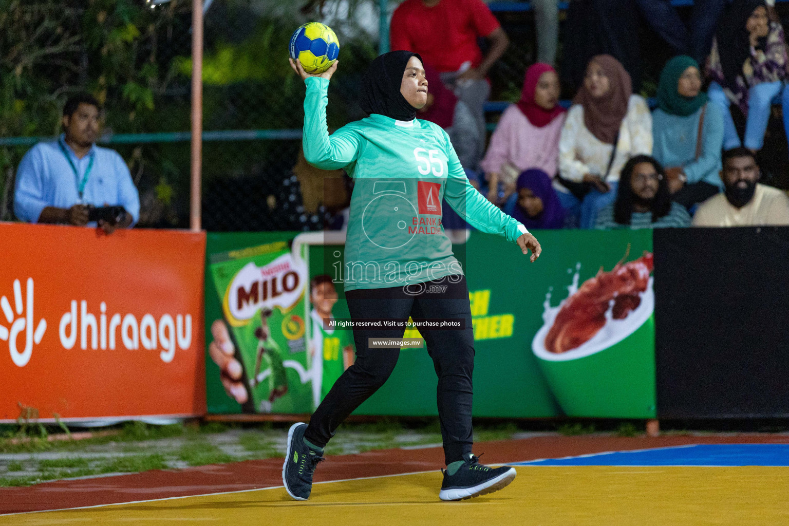 Day 1 of 7th Inter-Office/Company Handball Tournament 2023, held in Handball ground, Male', Maldives on Friday, 16th September 2023 Photos: Nausham Waheed/ Images.mv