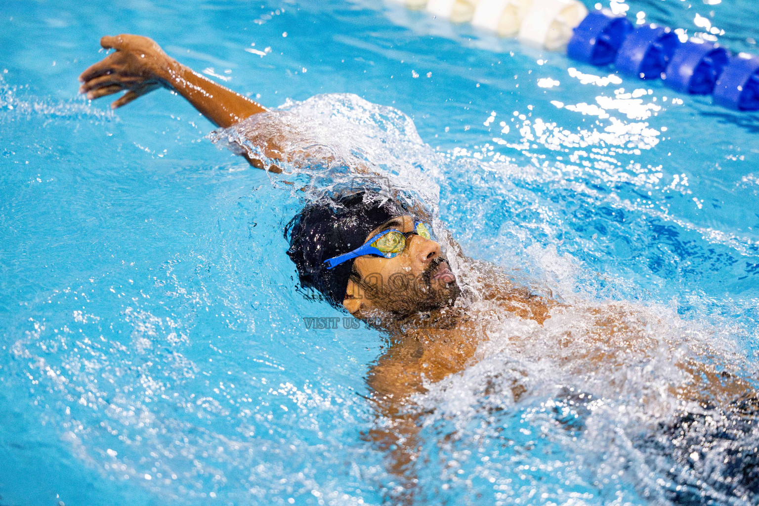 Day 4 of National Swimming Championship 2024 held in Hulhumale', Maldives on Monday, 16th December 2024. Photos: Hassan Simah / images.mv