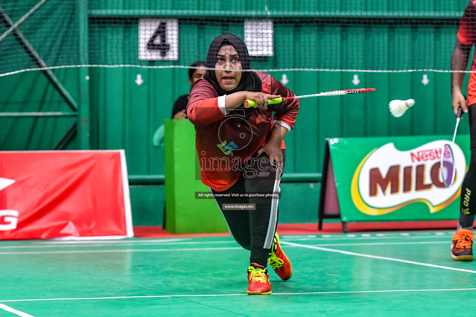 Day 4 of 6th Office Company Badmintion Championship held in Male', Maldives Photos: Nausham Waheed / Images.mv