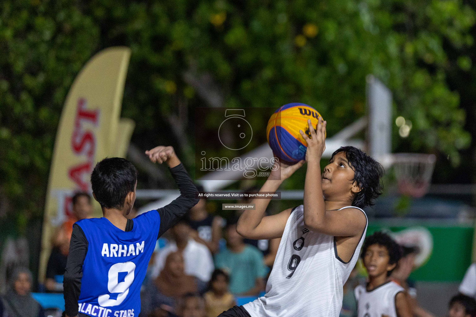 Day4 of Slamdunk by Sosal on 15th April 2023 held in Male'. Photos: Ismail Thoriq / images.mv